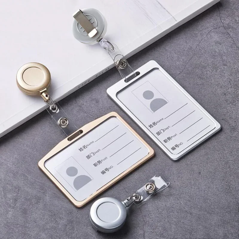 Index Card Holder - 1 Pcs Aluminum Alloy Card Cover