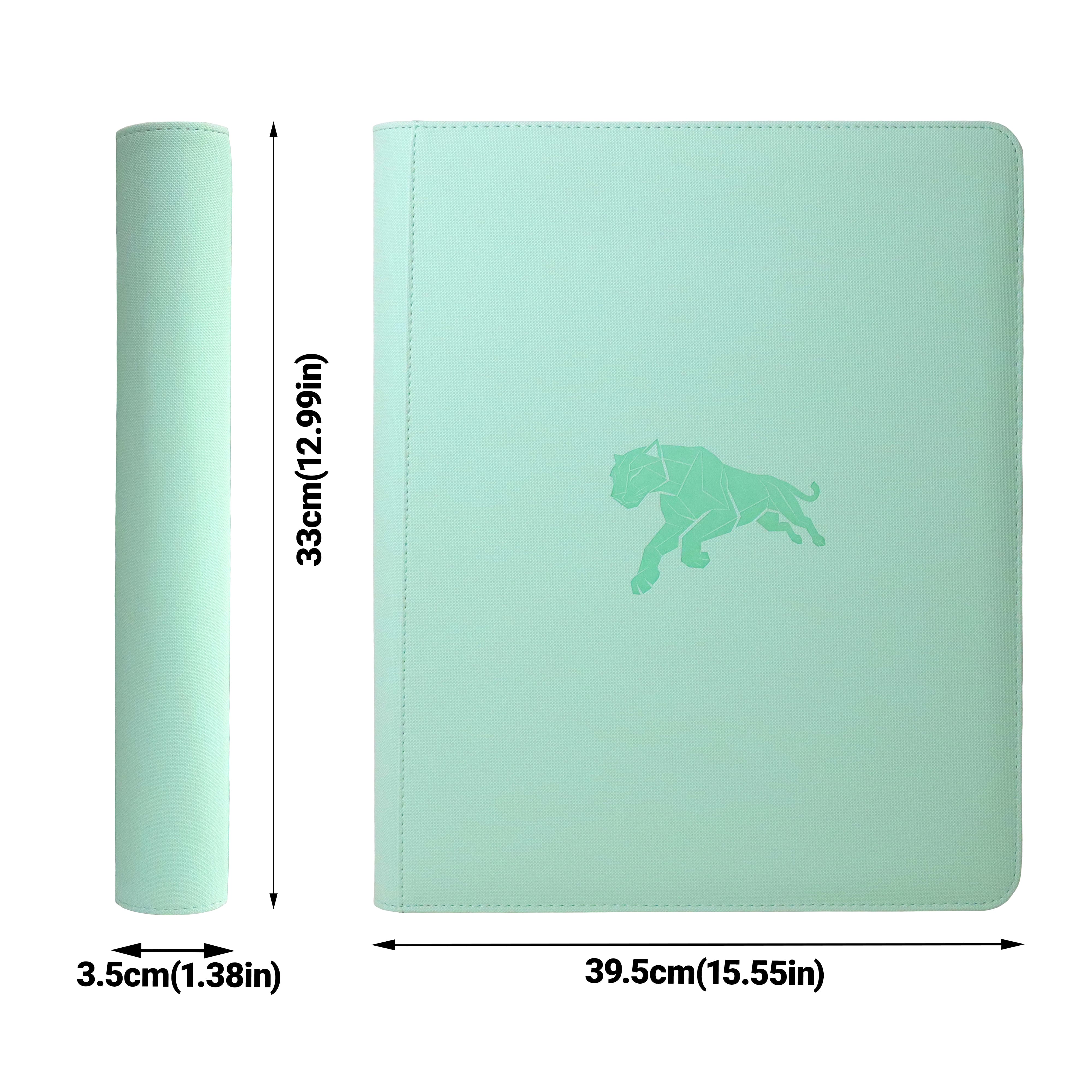 360 Pockets 9-Pocket PU Leathe - Card Index Box ulasan dan harga