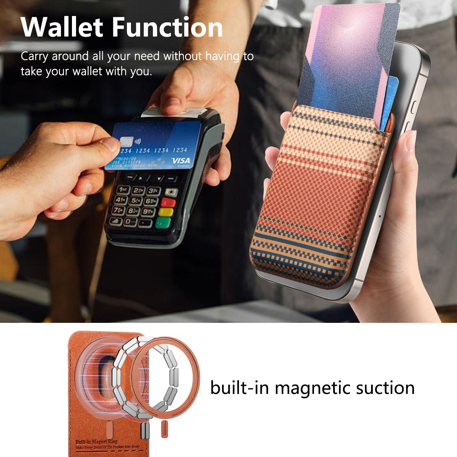 Carbon Fiber Texture for Magsa - Index Card Holder ulasan dan harga