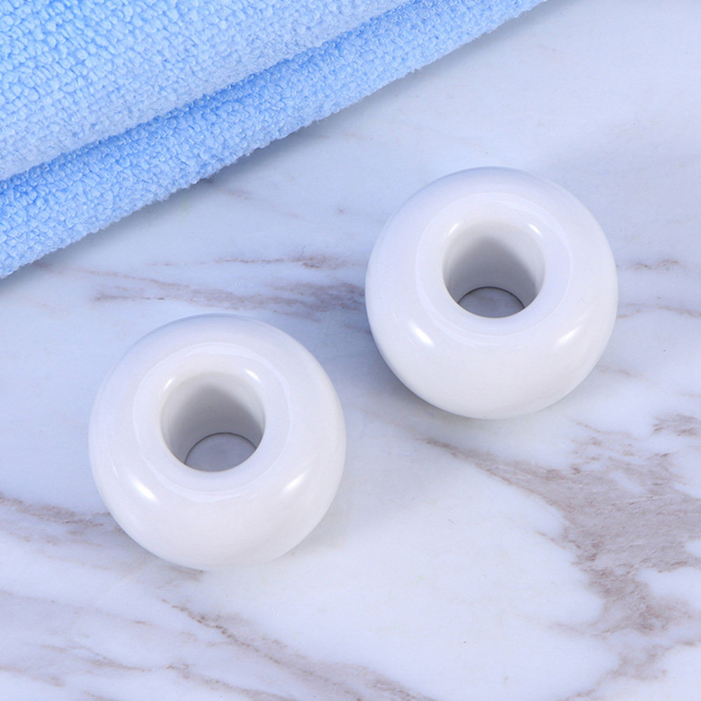 4Pcs Ceramic Toothbrush Stand  - Pen Rest Single ulasan dan harga