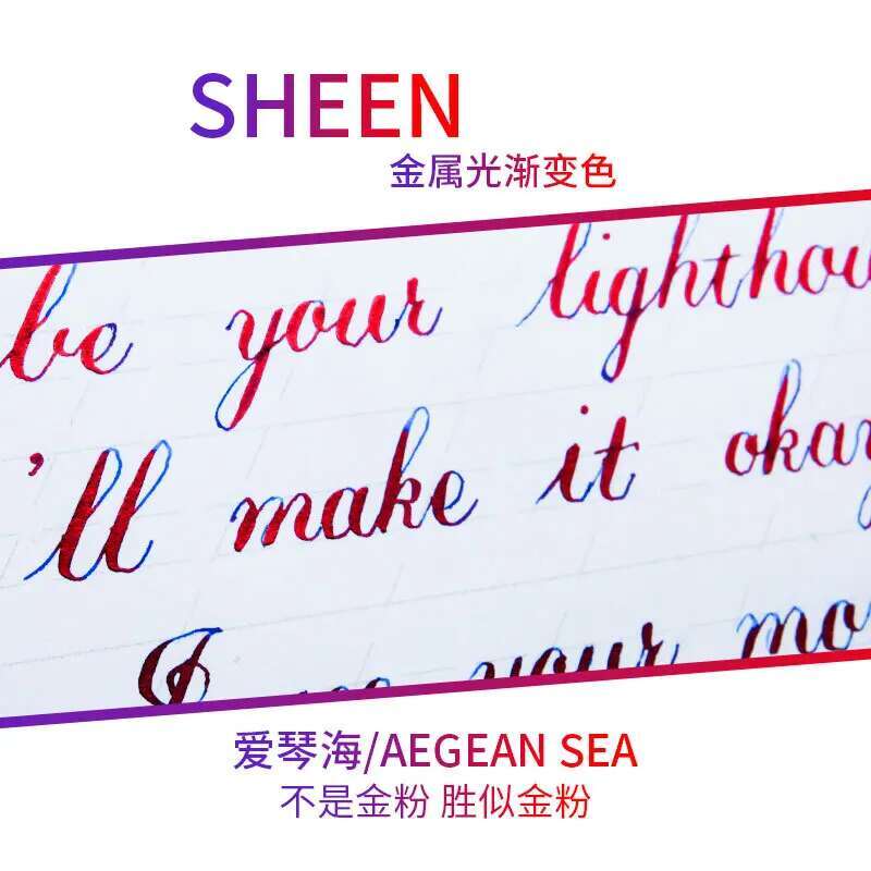 Ostrich Sheen Color Ink Gradie - Fountain Pen Bottled Ink ulasan dan harga