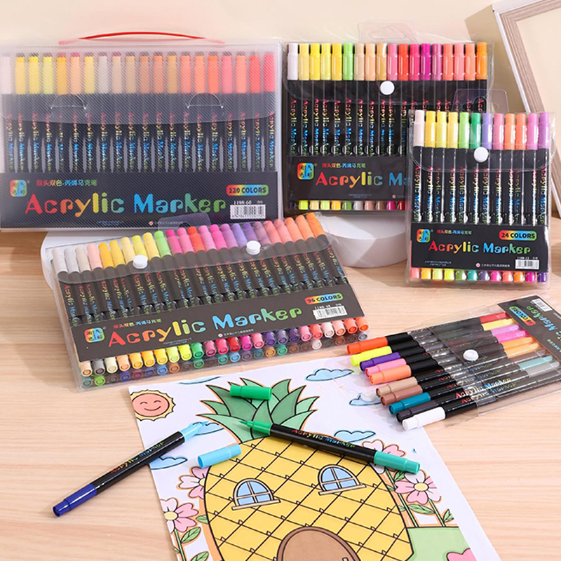 24-120Colors Art Use Acrylic P - Correction Pen Fine ulasan dan harga