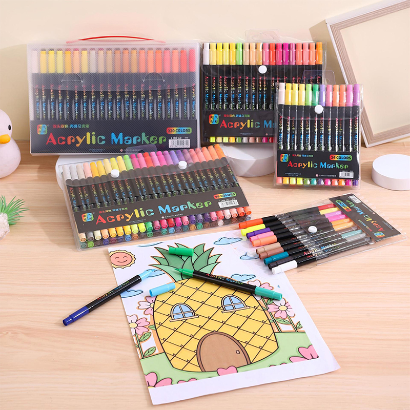 24-120Colors Art Use Acrylic P - Correction Pen Fine ulasan dan harga