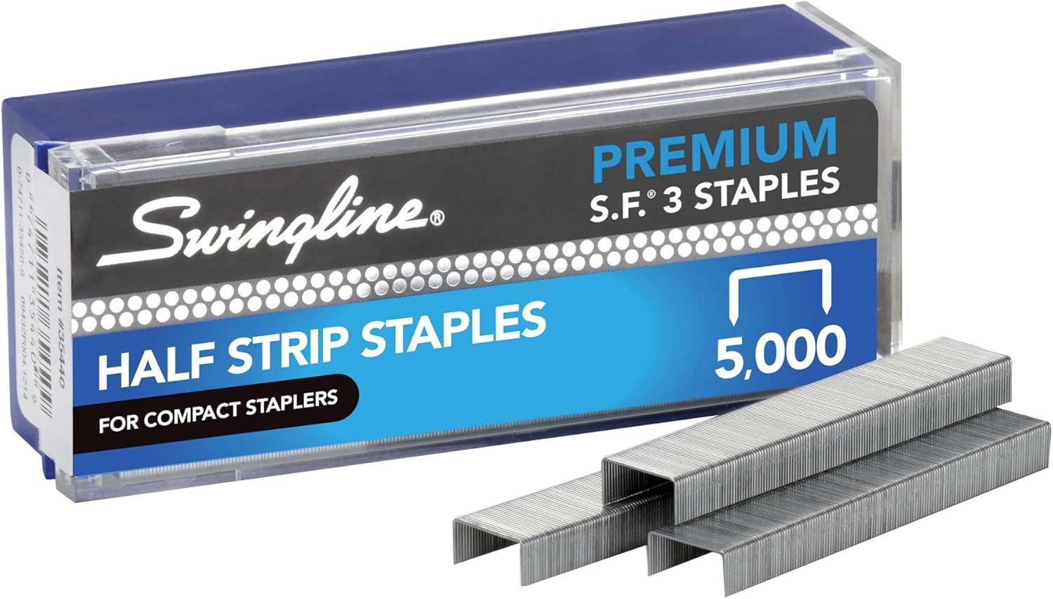 Swingline Staples, S.F. 3, Pre - Stapler Half Strip ulasan dan harga