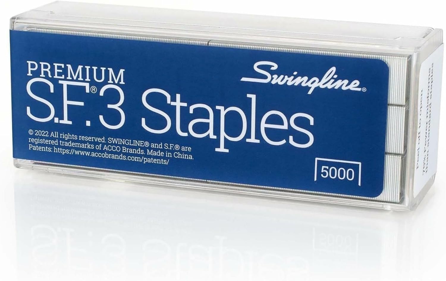 Swingline Staples, S.F. 3, Pre - Stapler Half Strip ulasan dan harga