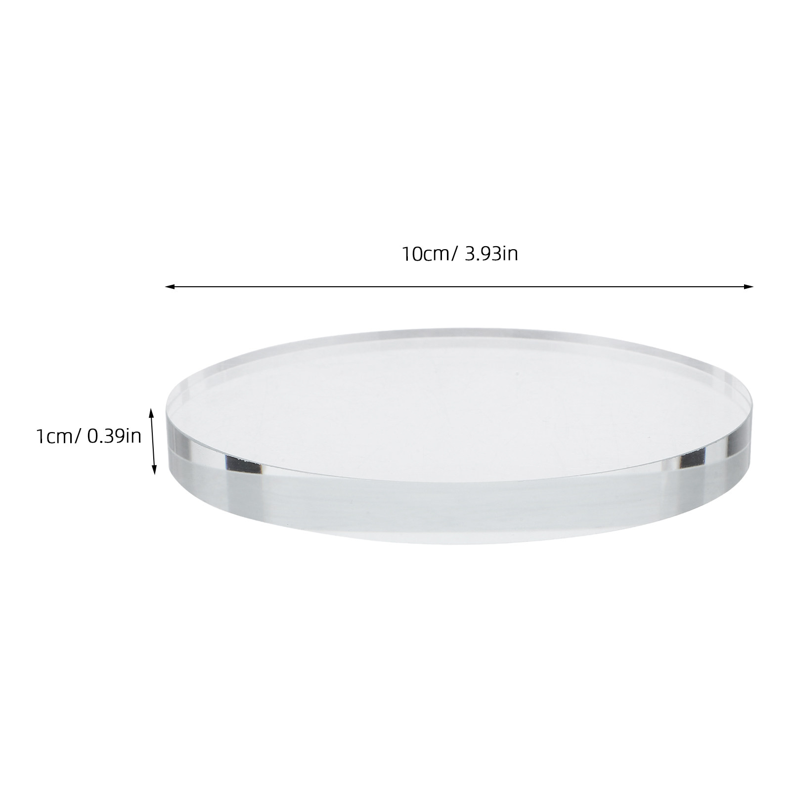 Clear Round Crystal Paperweigh - Paper Weight Crystal ulasan dan harga