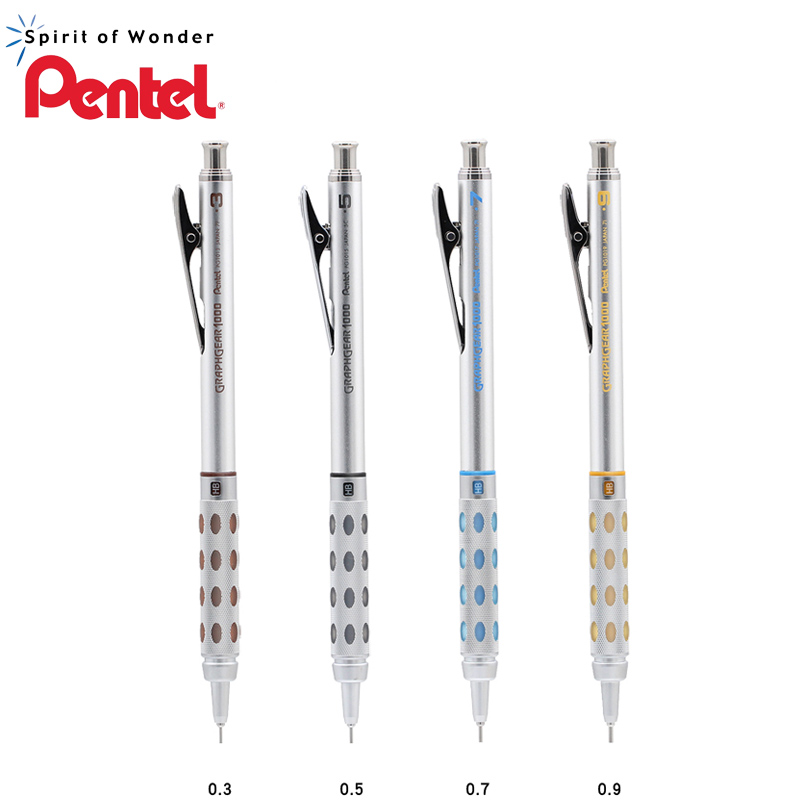 1pcs Pentel GraphGear 1000 Dra - Mechanical Pencil 0.3 ulasan dan harga