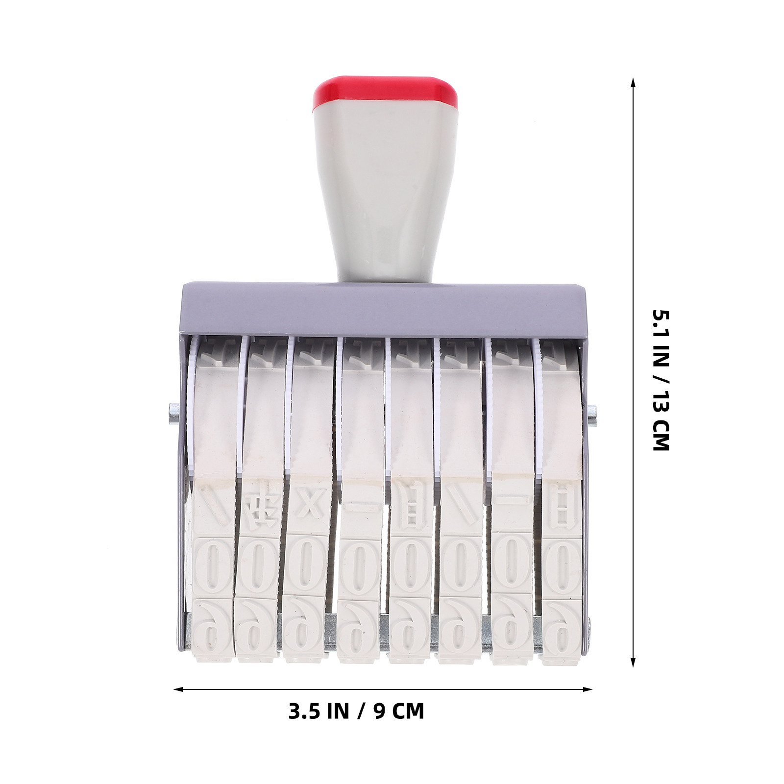 Handheld Date Rolling Stamp 8- - Rubber Date Stamp ulasan dan harga