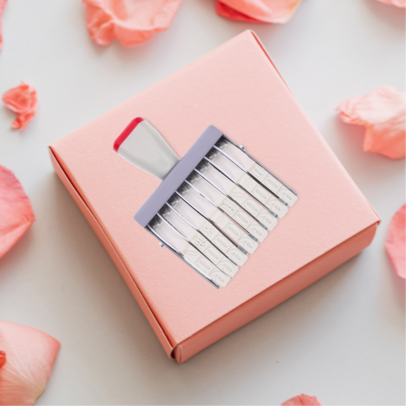 Handheld Date Rolling Stamp 8- - Rubber Date Stamp ulasan dan harga