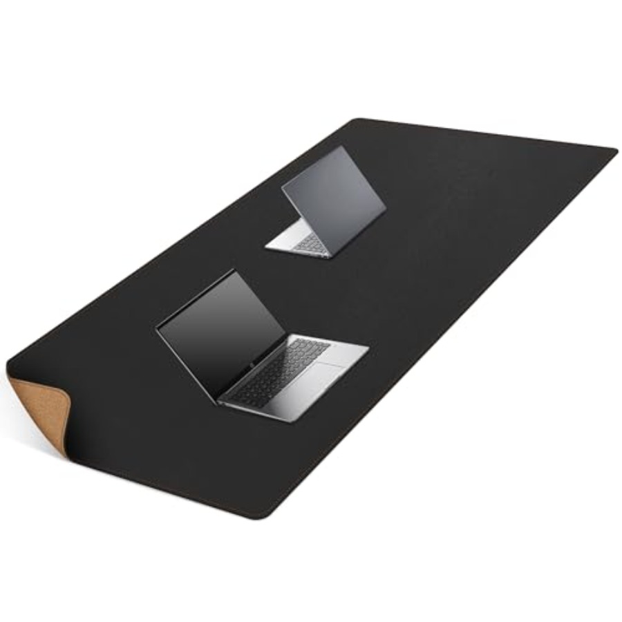 63x31.5 Leather Desk Mat XXL L - Leather Desk Pad ulasan dan harga