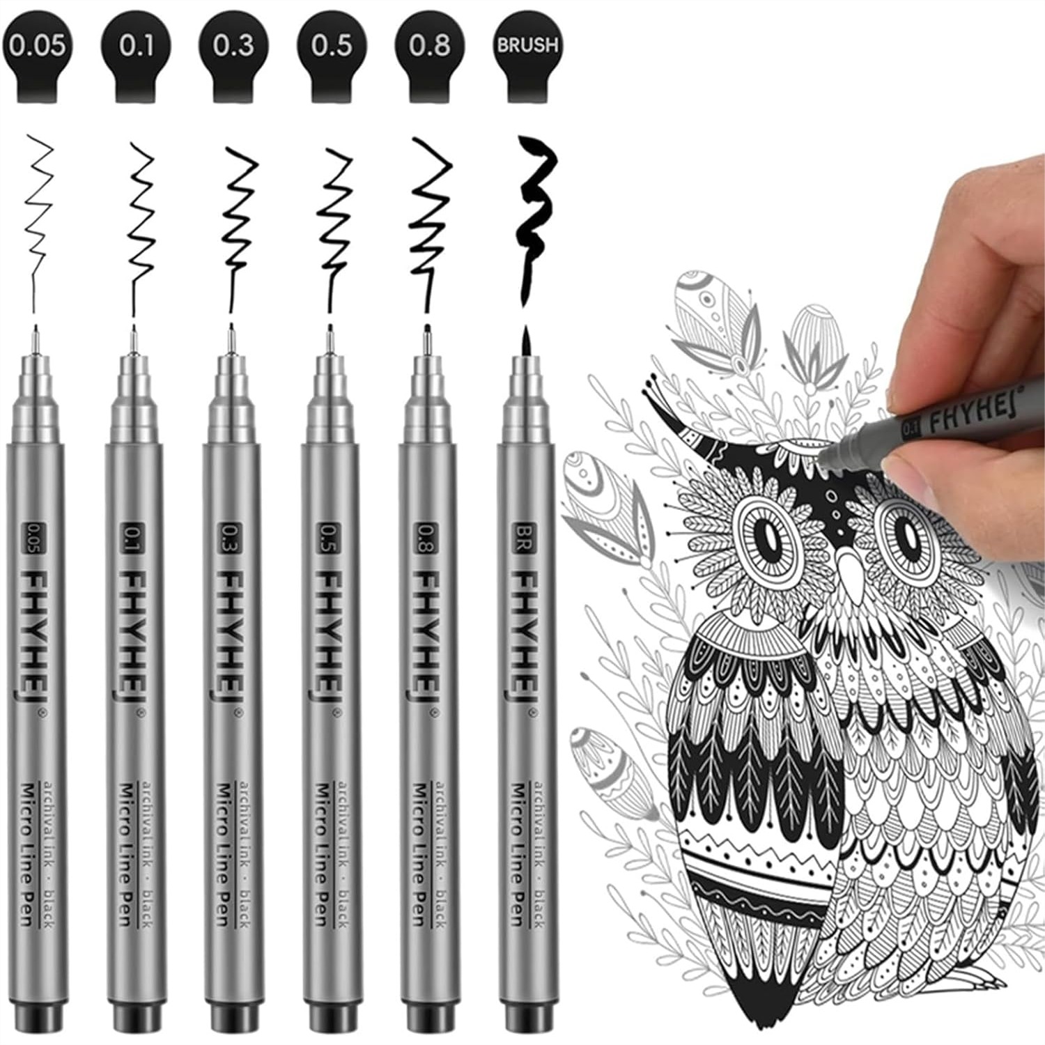 Micro Fineliner Drawing Art Pe - Archive Box Set ulasan dan harga