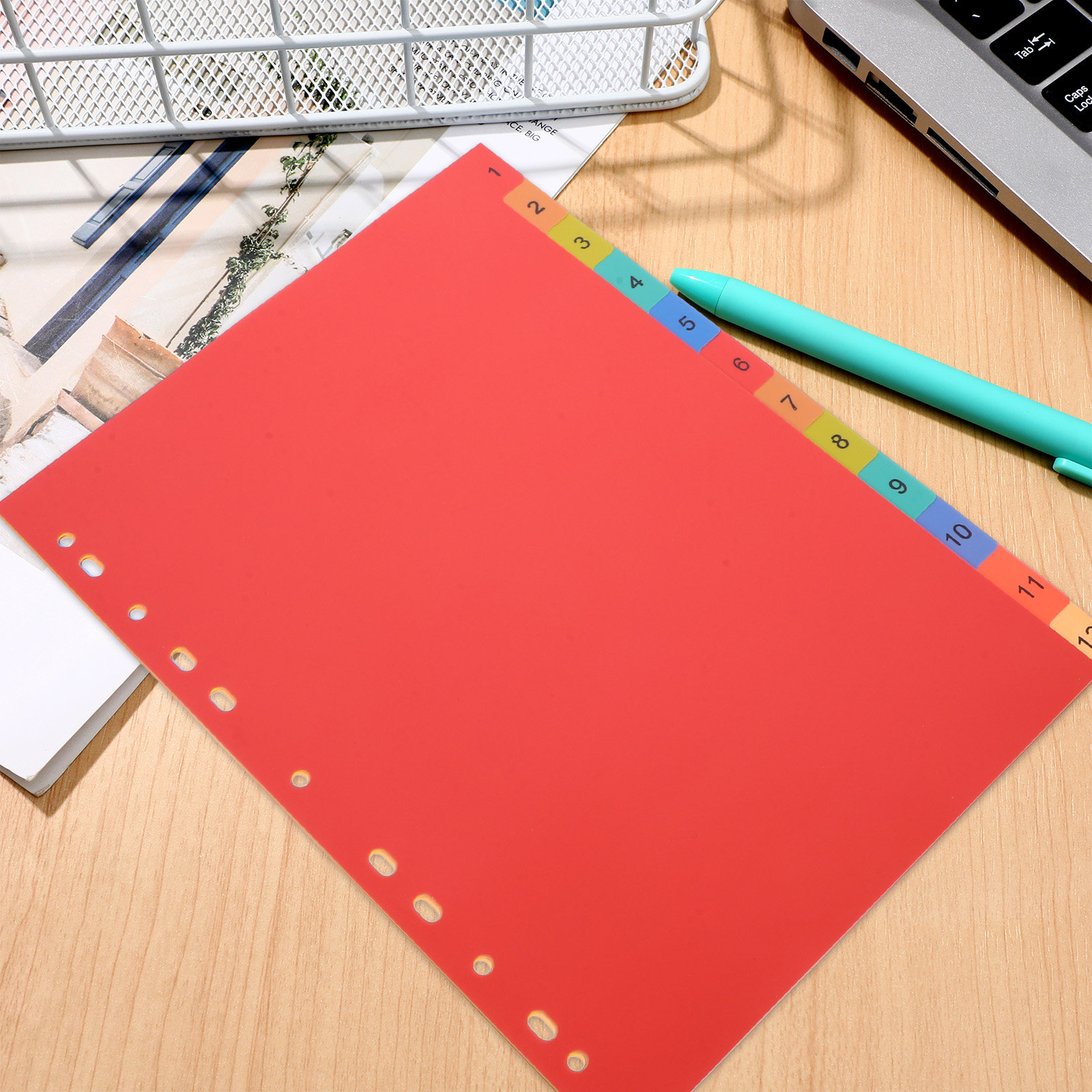 Binder Dividers A4 Colored Pla - Tab Divider A4 ulasan dan harga