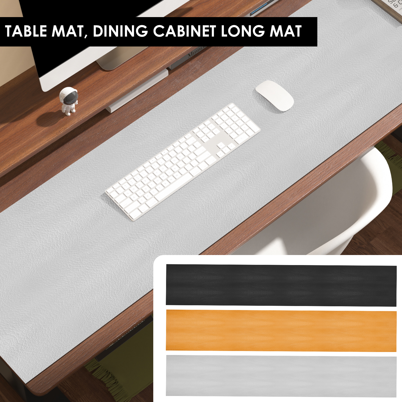 63Inch Waterproof Desk Mat PVC - Leather Desk Pad ulasan dan harga