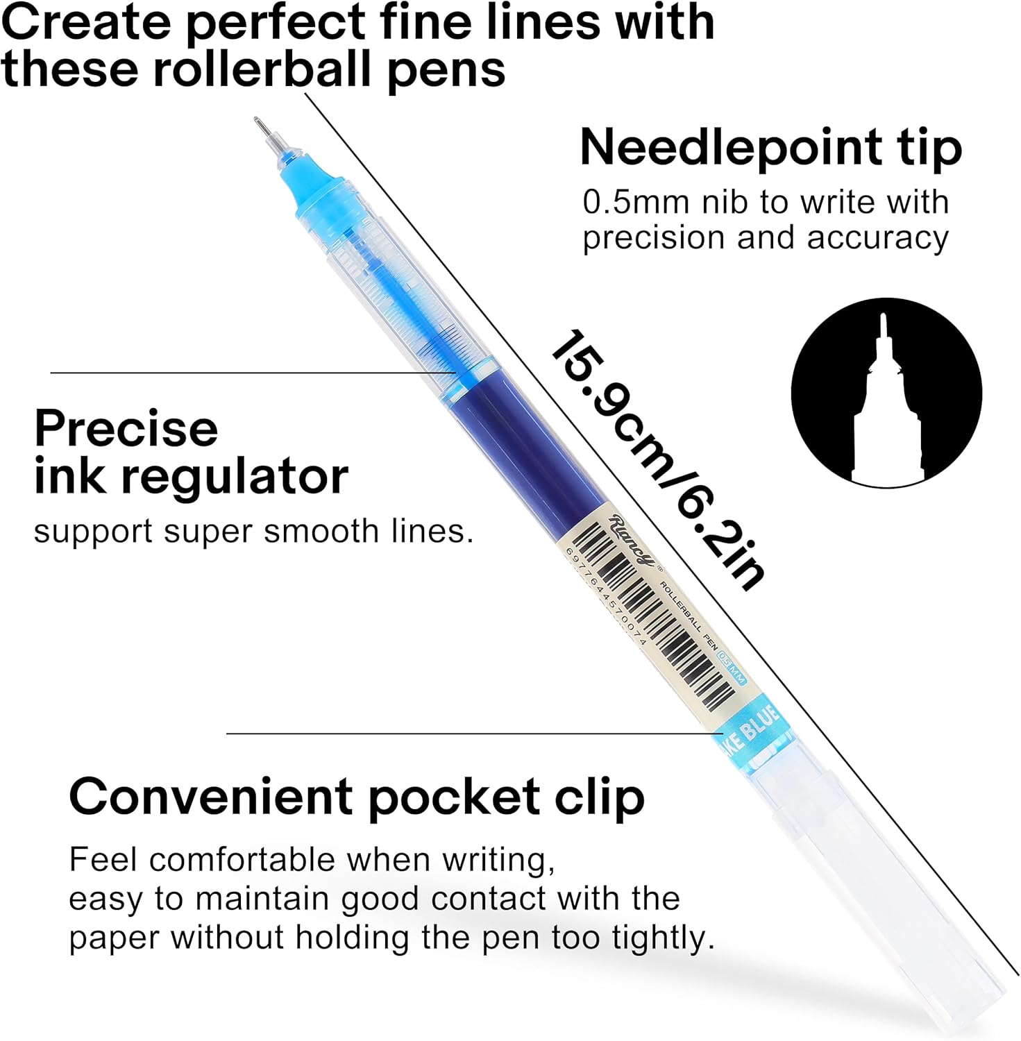 Liquid Ink Rollerball Gel Pens - Correction Pen Fine ulasan dan harga