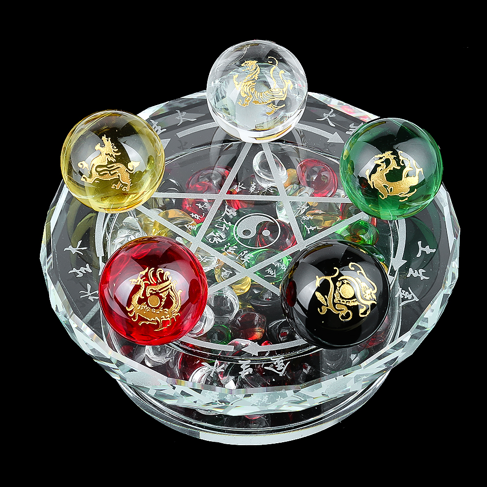 Five Elements Five Gods of Wea - Book Weight Glass ulasan dan harga