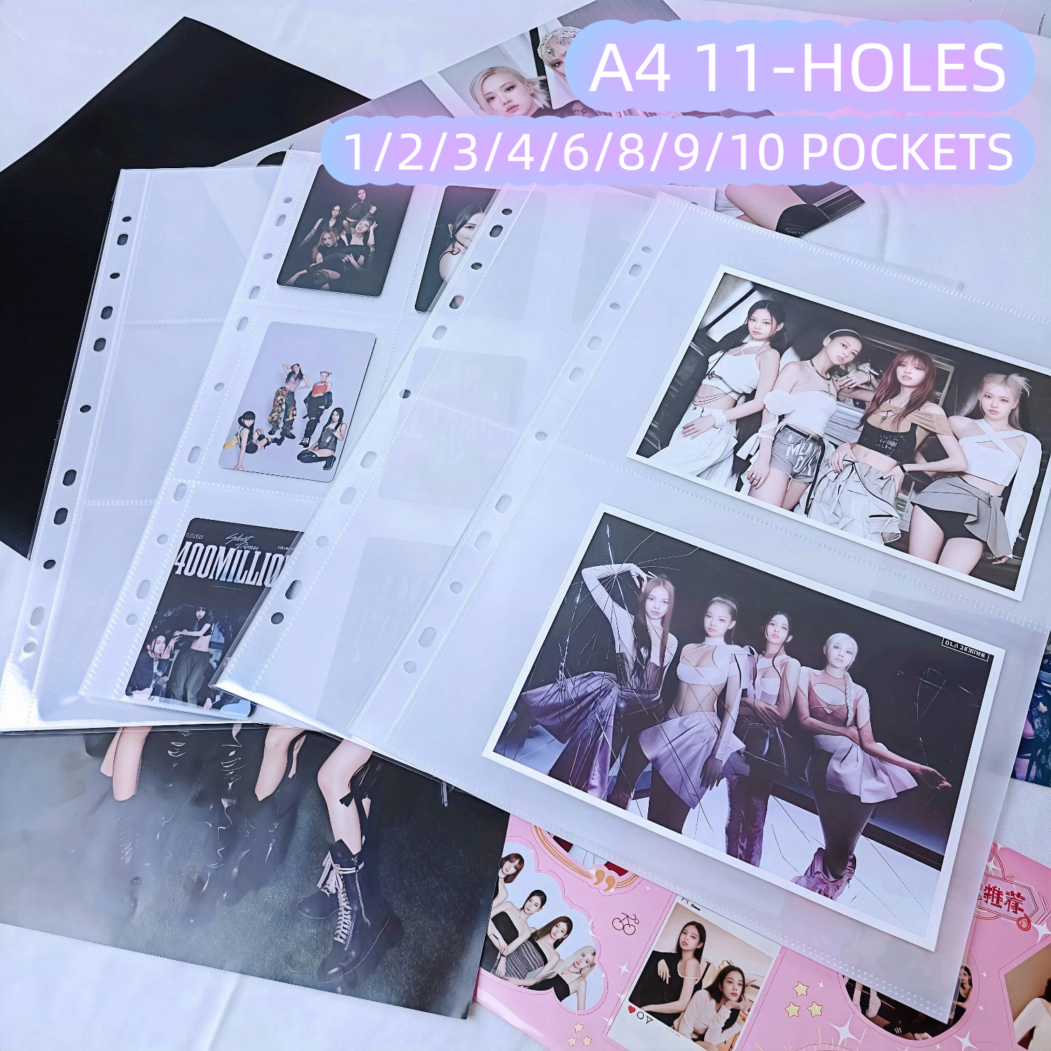 11-Hole A4 Clear Photo Album C - Binder A4 Lever ulasan dan harga