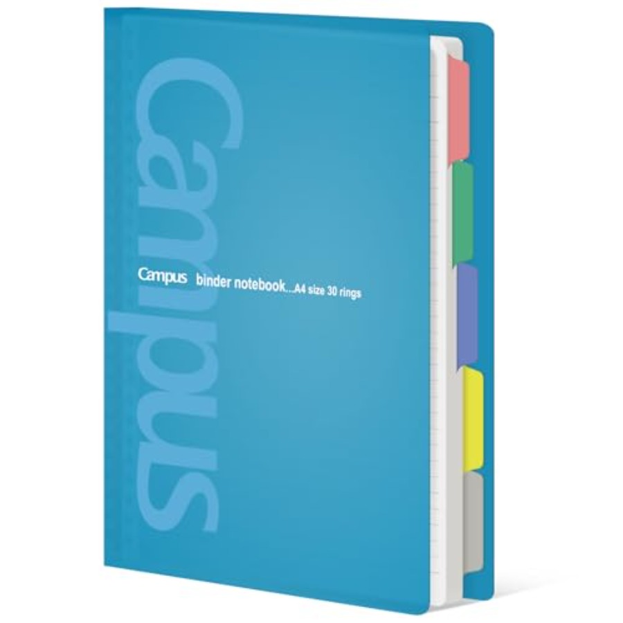 5 Subject Spiral Notebook, Cam - Tab Divider A4 ulasan dan harga