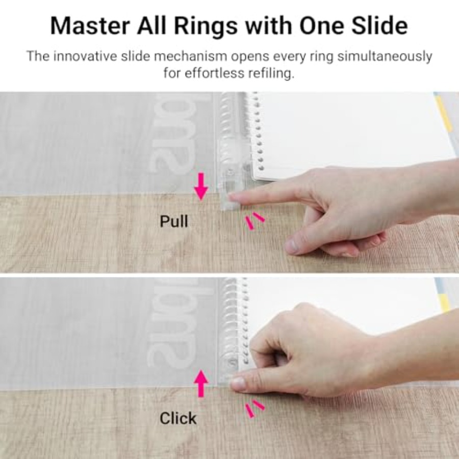 5 Subject Spiral Notebook, Cam - Tab Divider A4 ulasan dan harga