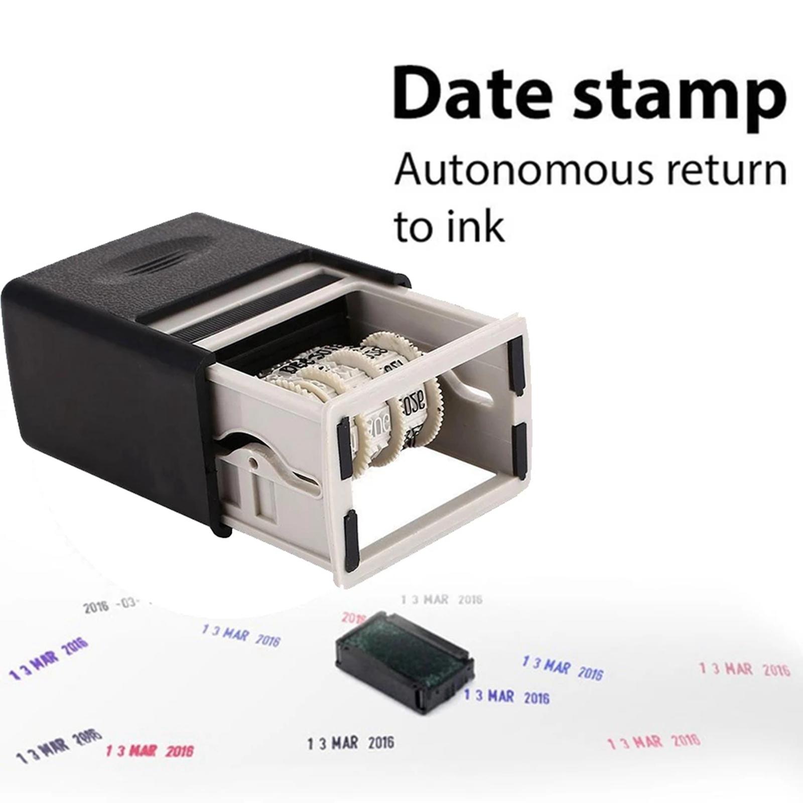 Adjustable Date Stamp Self Ink - Rubber Date Stamp ulasan dan harga