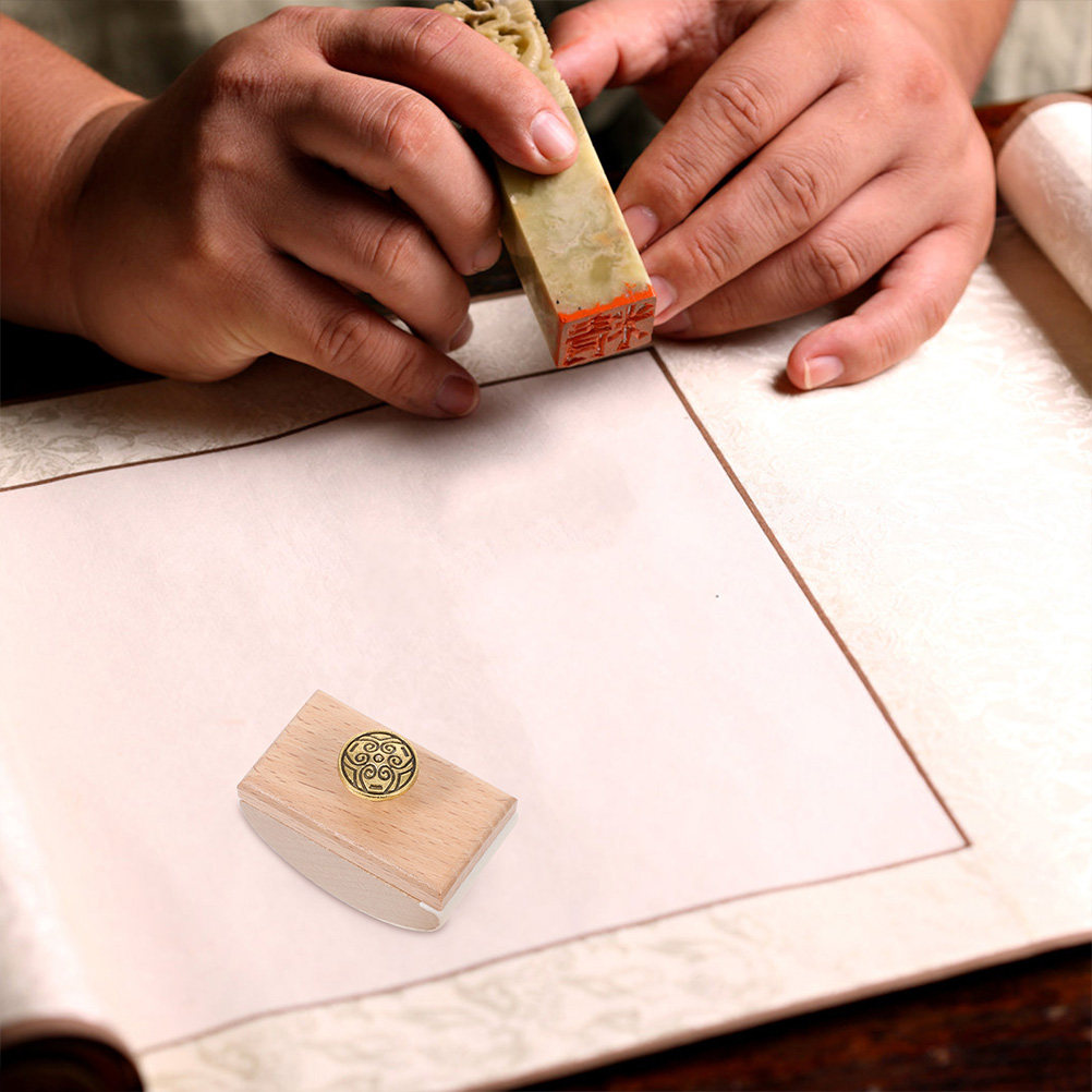 2Pcs Wooden Rocker Ink Blotter - Ink Blotter Paper ulasan dan harga
