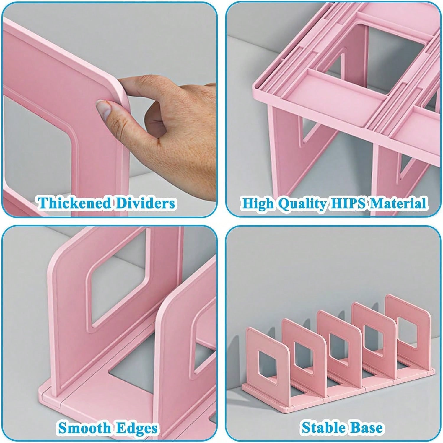 Desk File Sorter Vertical Desk - Magazine Holder Rack ulasan dan harga