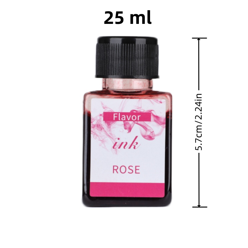 12-colors fountain pen ink, 25 - Fountain Pen Bottled Ink ulasan dan harga