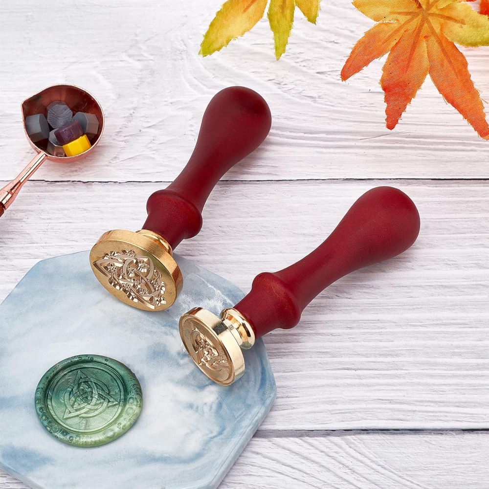2 Set Celtic Knot Wax Seal Sta - Wax Seal Stamp Set ulasan dan harga