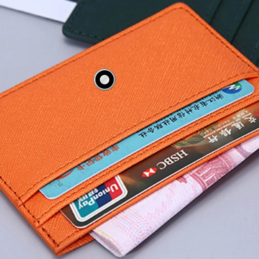 Minimalist Women Men Leather S - Index Card Holder ulasan dan harga