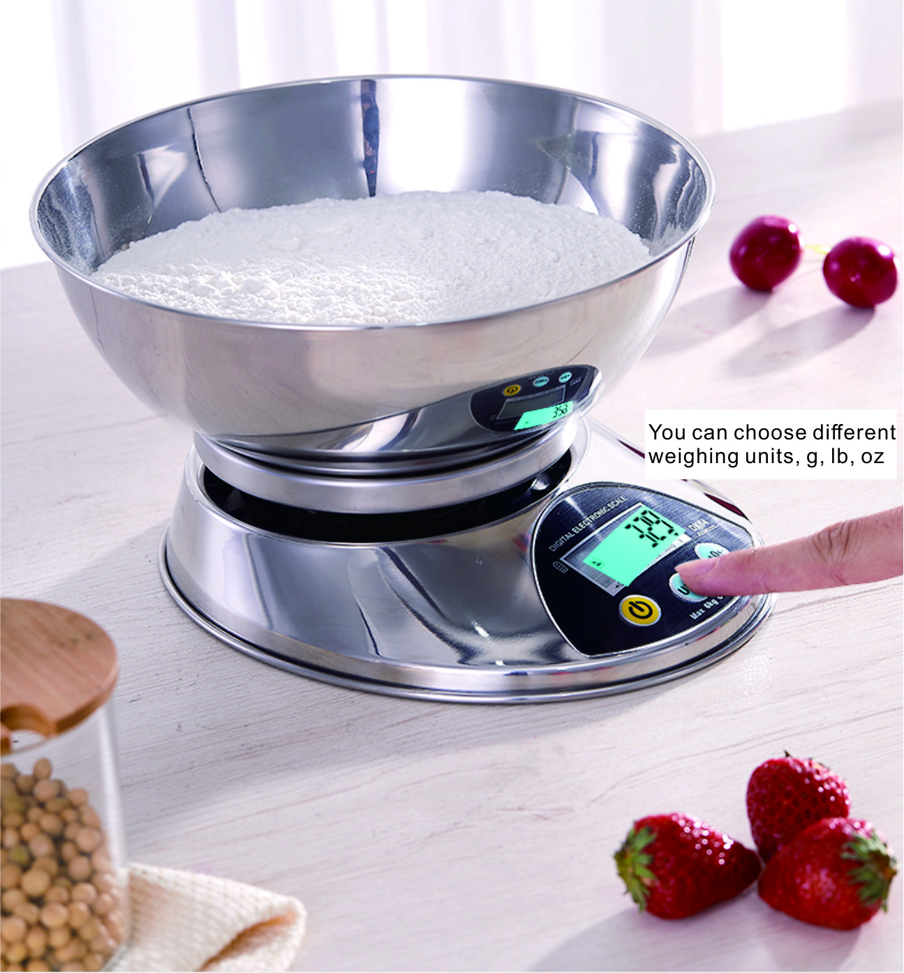 DK04 Digital  Complete  stainl - Tape Dispenser Weighted ulasan dan harga