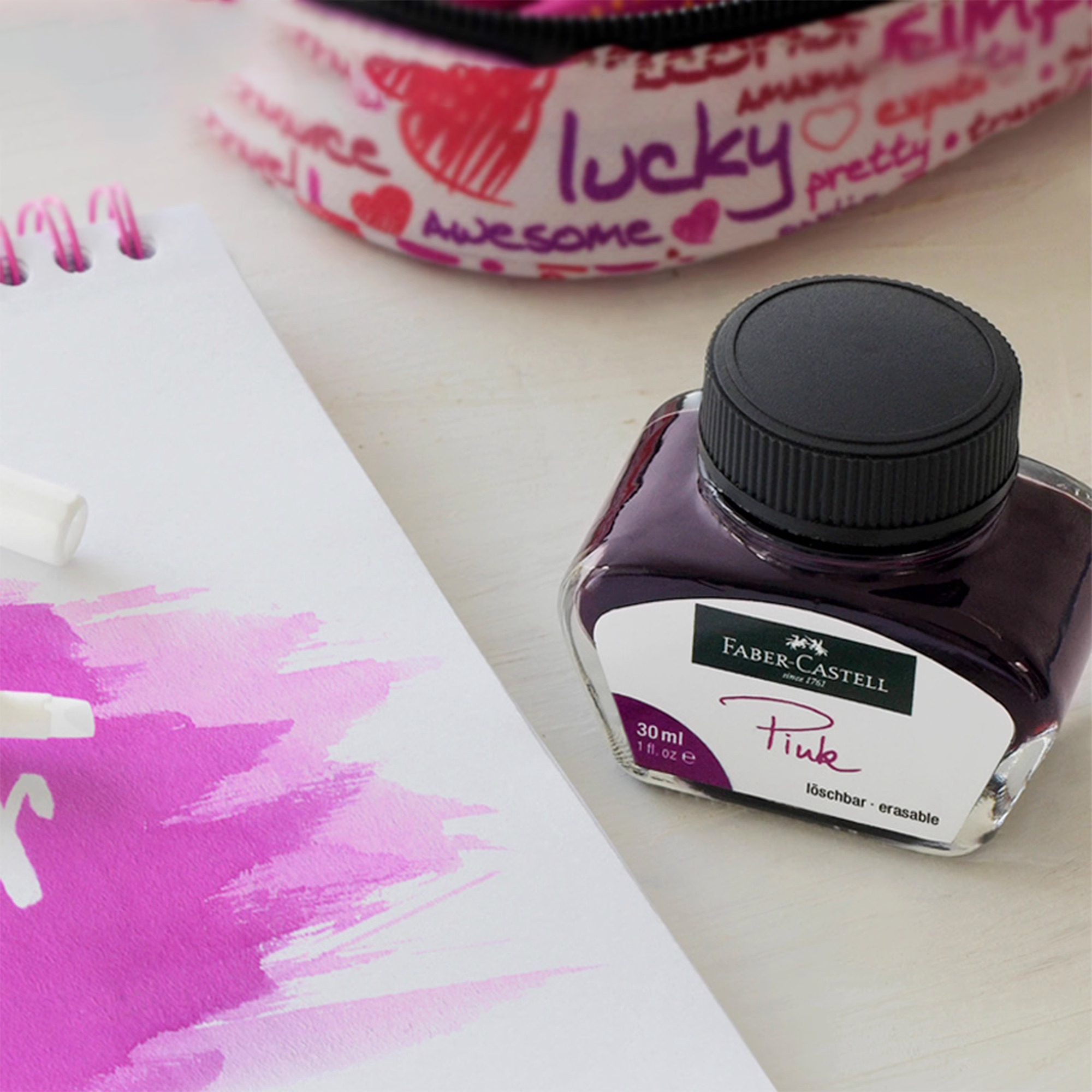 Faber-Castell 30/62.5ML Ink Re - Fountain Pen Bottled Ink ulasan dan harga
