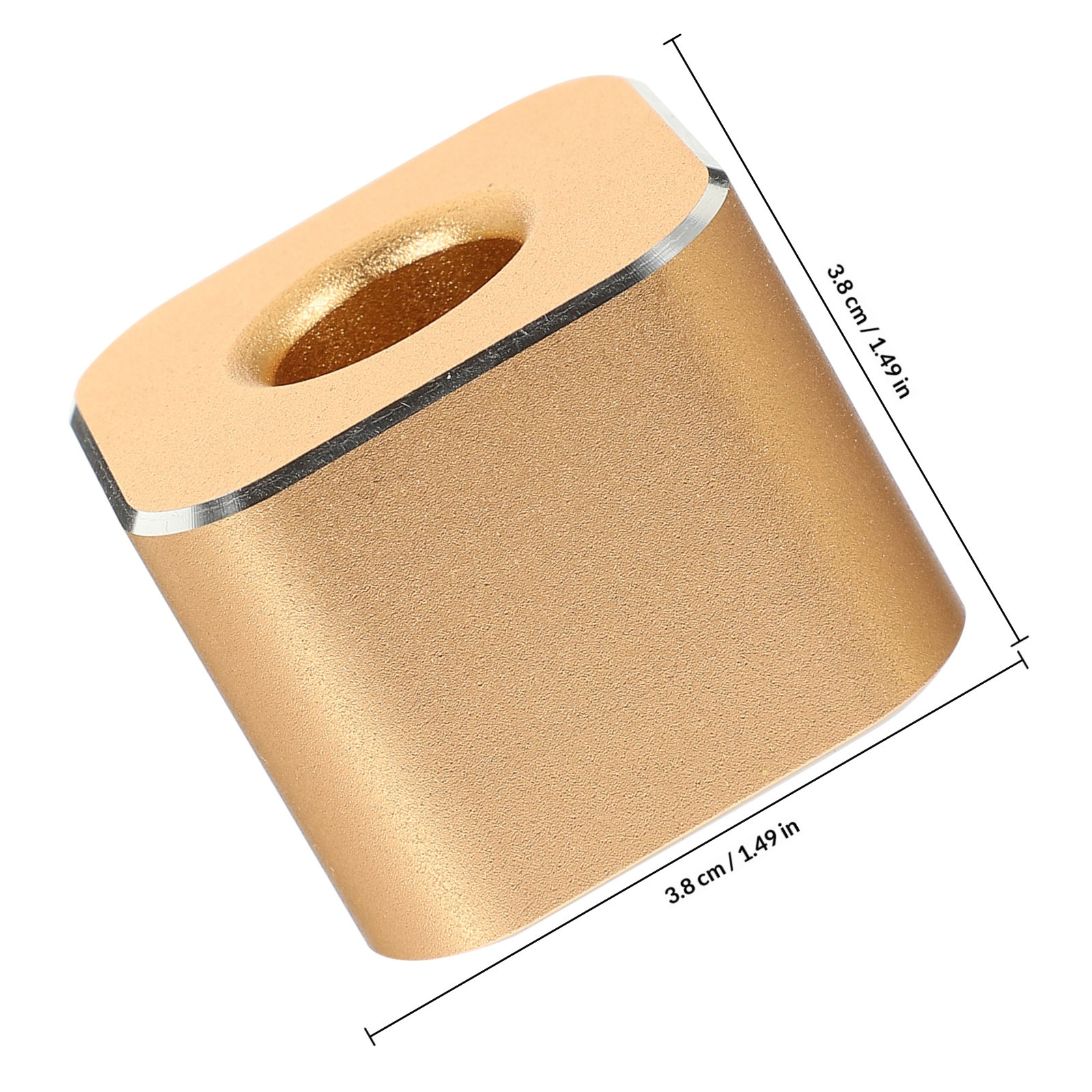 Square Round Hole Metal Single - Pen Rest Single ulasan dan harga