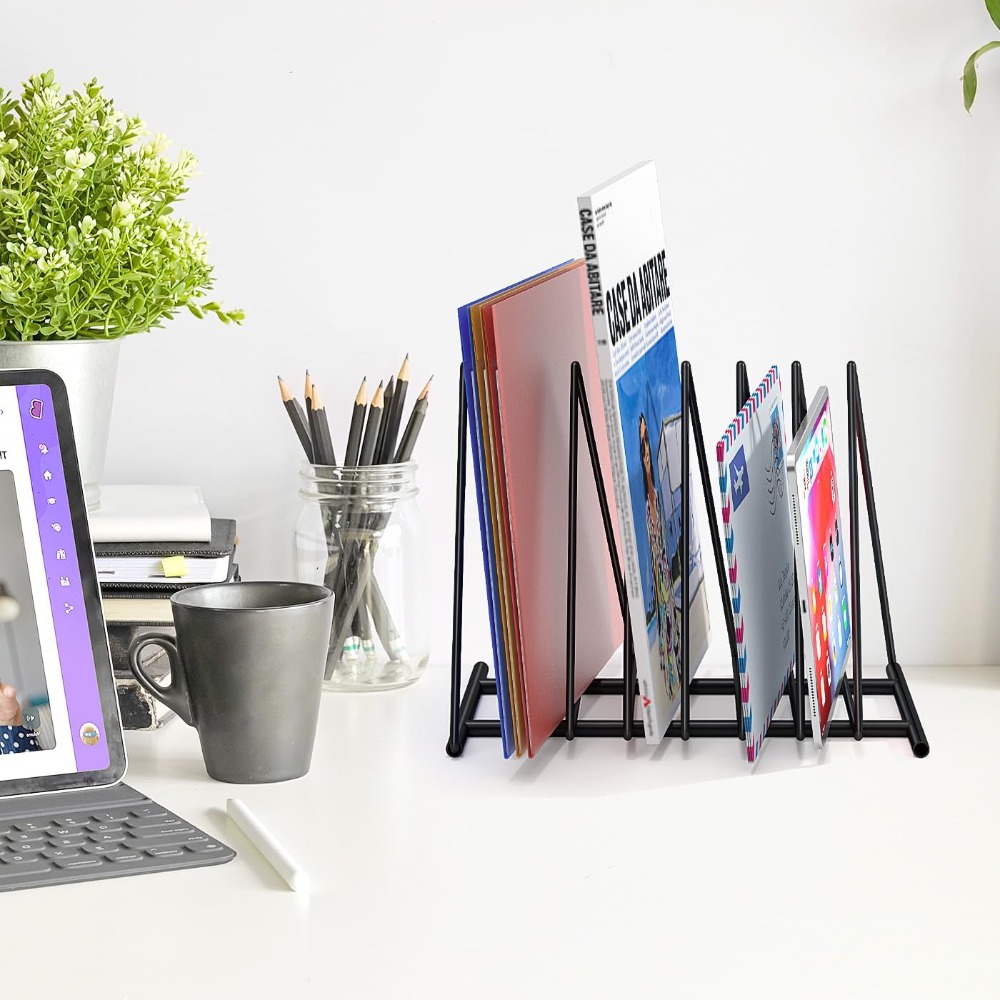 Triangle Desk File Organizer,  - Magazine Holder Rack ulasan dan harga