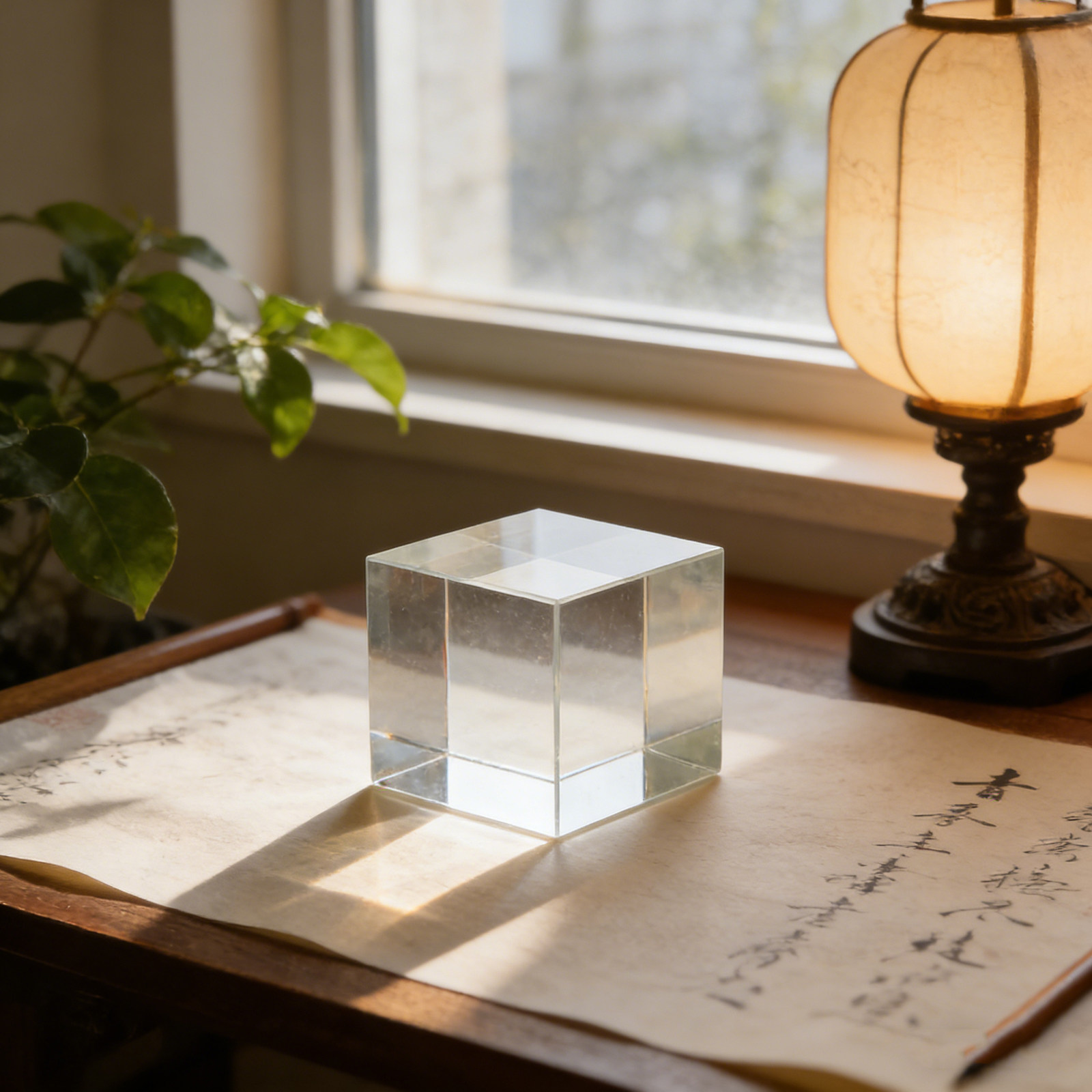 Square Crystal Paperweight Cle - Paper Weight Crystal ulasan dan harga