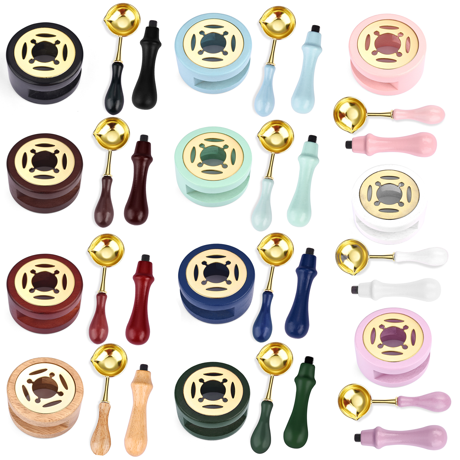 2/3Pcs Set Retro Sealing Wax F - Wax Seal Stamp Set ulasan dan harga