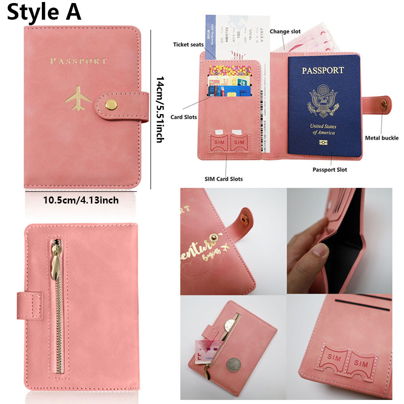Leather Passport Holder Covers - Index Card Holder ulasan dan harga