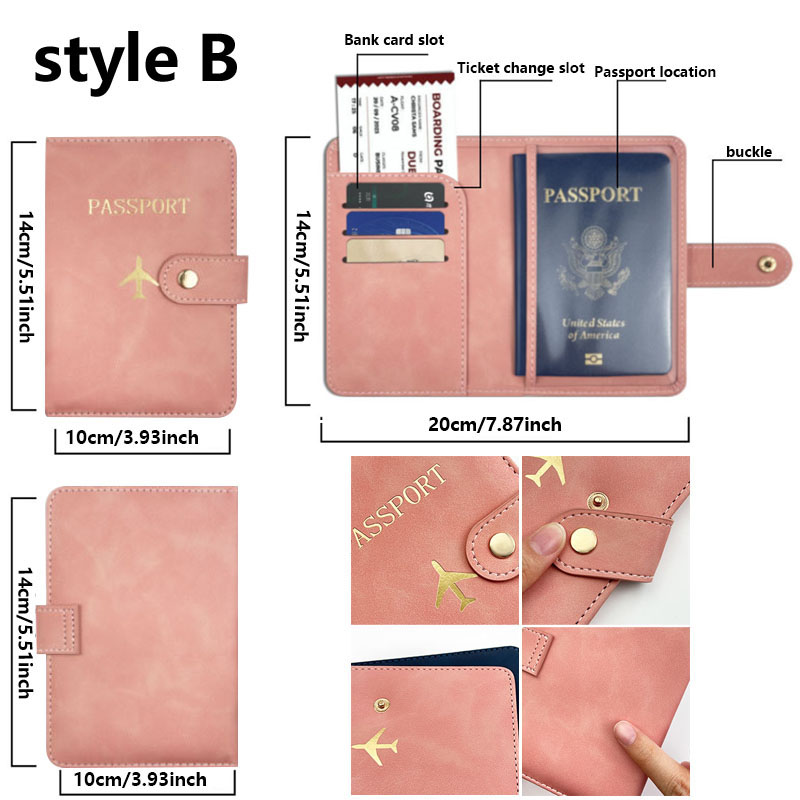 Leather Passport Holder Covers - Index Card Holder ulasan dan harga