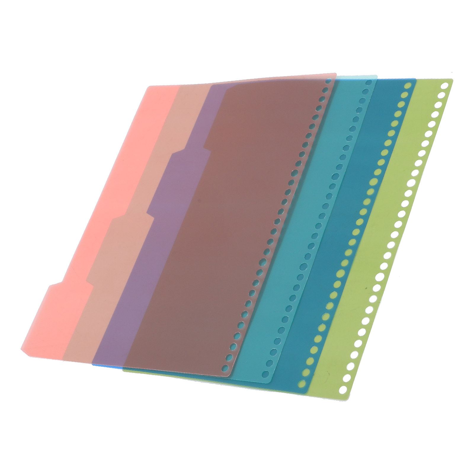 4Pcs Reusable Plastic Page Div - Tab Divider A4 ulasan dan harga