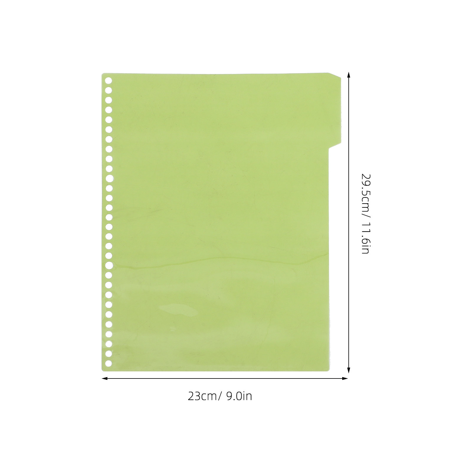 4Pcs Reusable Plastic Page Div - Tab Divider A4 ulasan dan harga