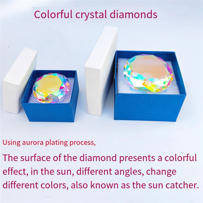 Crystal Diamond Paperweight De - Paper Weight Crystal ulasan dan harga