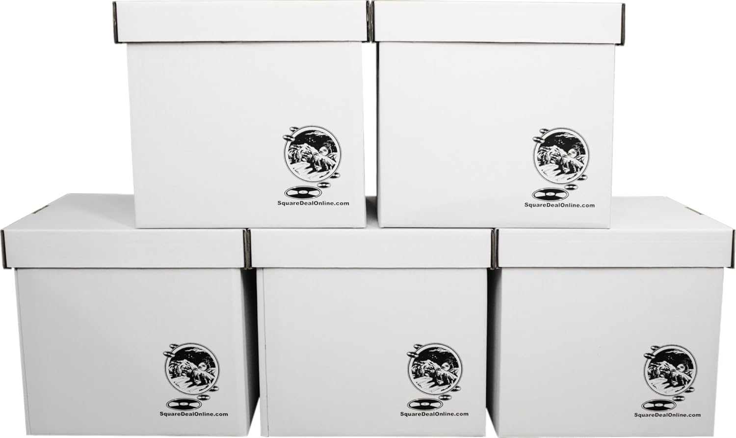 Set of 5 Heavy-Duty 12-Inch Vi - Archive Box Set ulasan dan harga