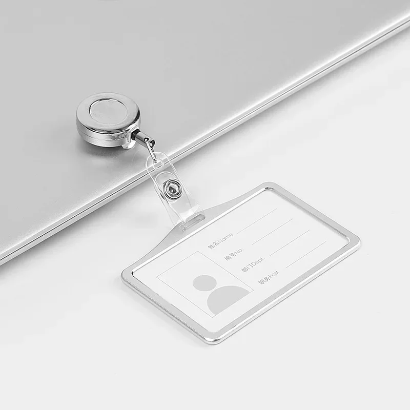 1 Pcs Aluminum Alloy Card Cove - Index Card Holder ulasan dan harga