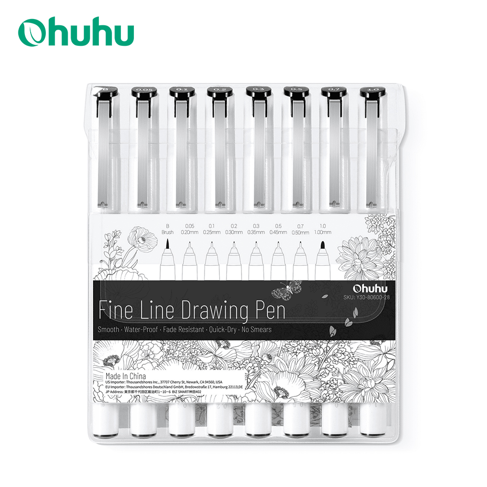 Ohuhu Micro Pen Fineliner Draw - Correction Pen Fine ulasan dan harga