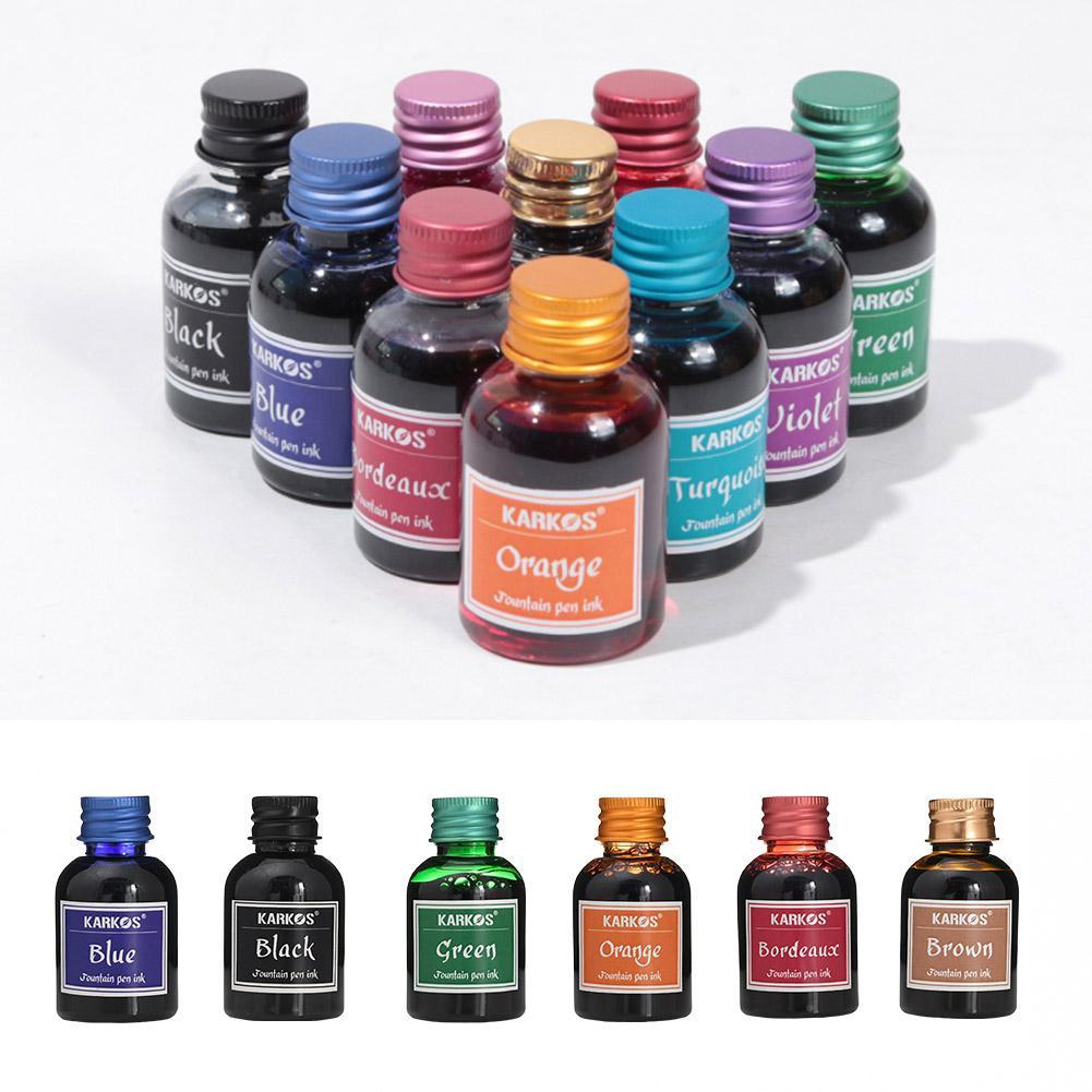 Pure Black Colorful Fountain P - Fountain Pen Bottled Ink ulasan dan harga