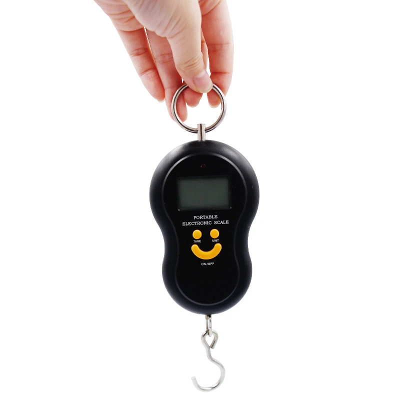 50kg 10g Digital Fishing Scale - Tape Dispenser Weighted ulasan dan harga