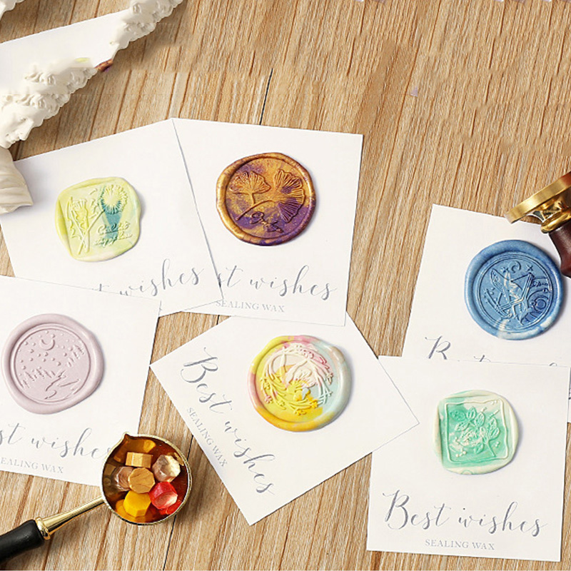 100 pcs Vintage Wax Seal For S - Wax Seal Stamp Set ulasan dan harga