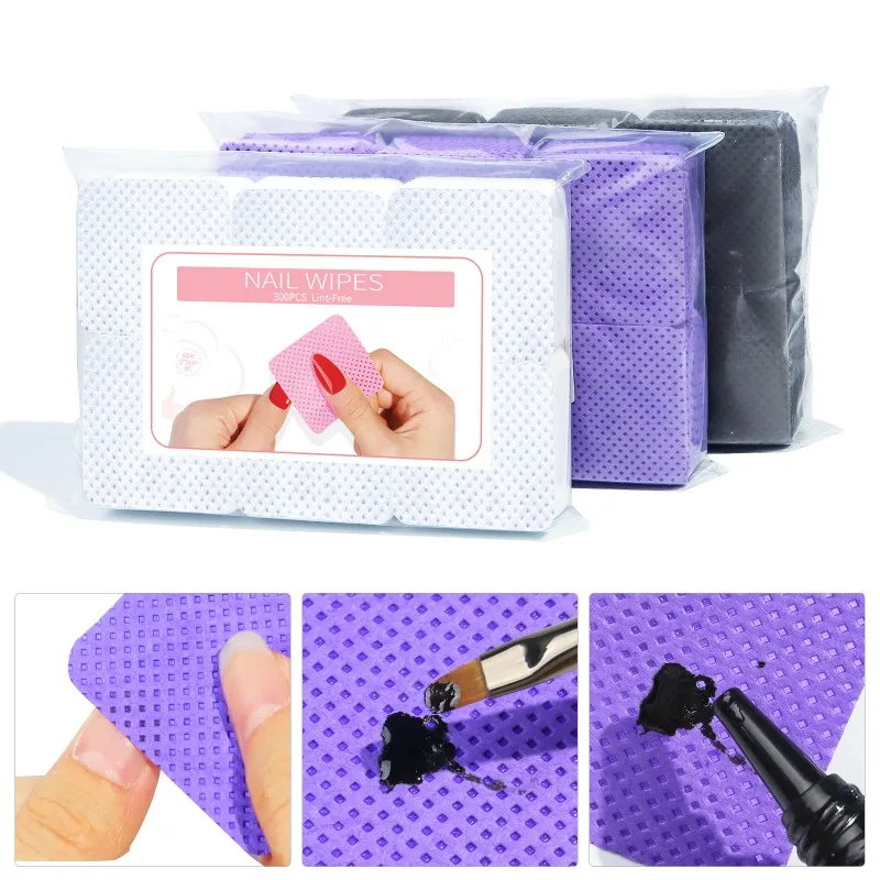 100pcs/Pack Lint-free Nail Pol - Gel Refill Pack ulasan dan harga