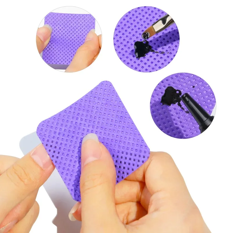 100pcs/Pack Lint-free Nail Pol - Gel Refill Pack ulasan dan harga