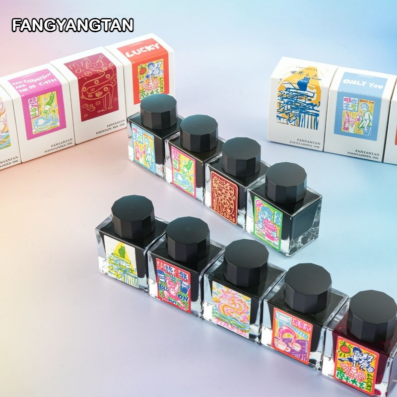 FANGYANGTAN 20 Colors 50ml She - Fountain Pen Bottled Ink ulasan dan harga