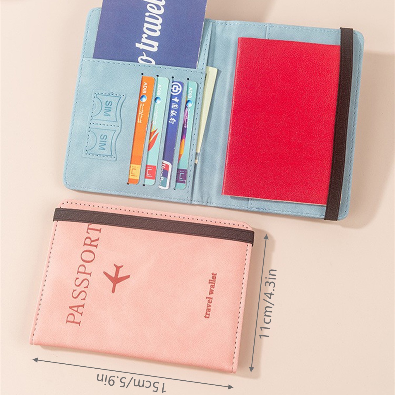 Passport Holder Travel Wallet  - Index Card Holder ulasan dan harga