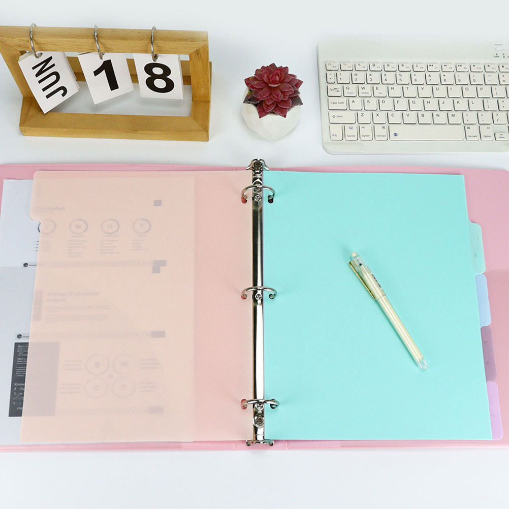 1Set Binder Dividers A4 Size F - Tab Divider A4 ulasan dan harga